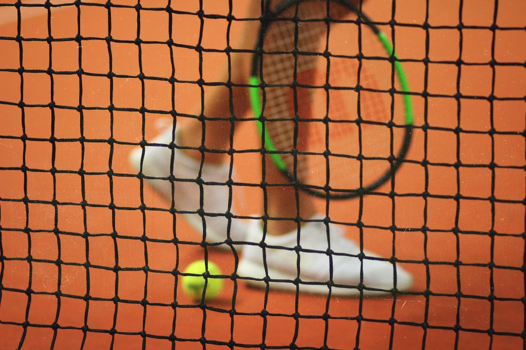 Tennis Racket and Ball