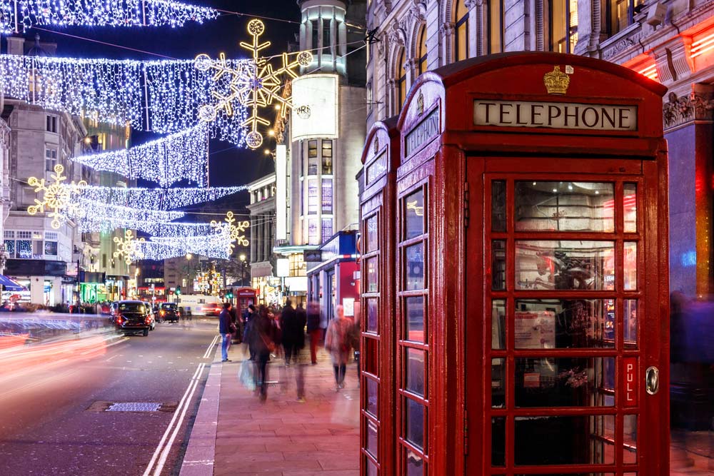 London at Christmas