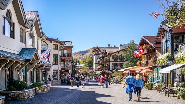 Street in Vail, Colorado