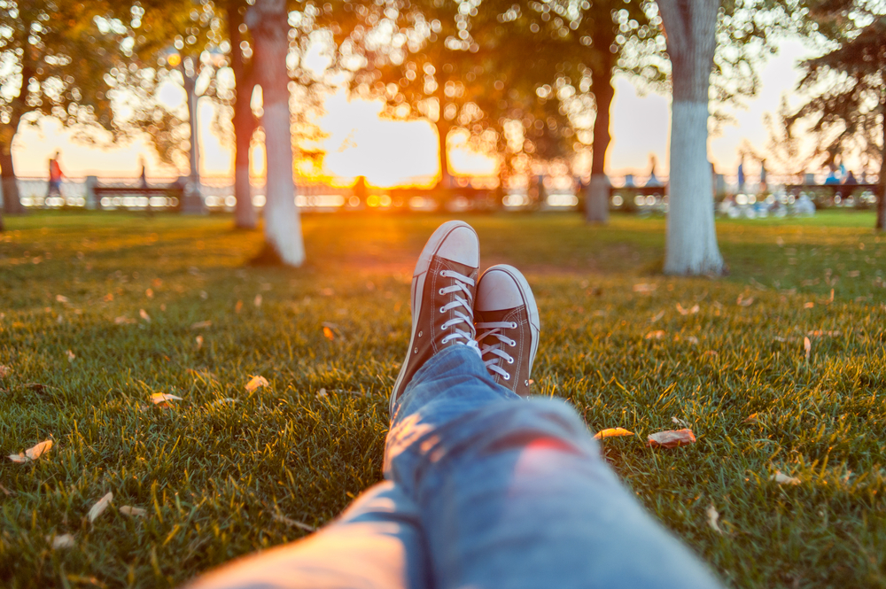 Chilling in the park