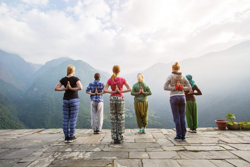 Yoga Retreat on Mountain Top