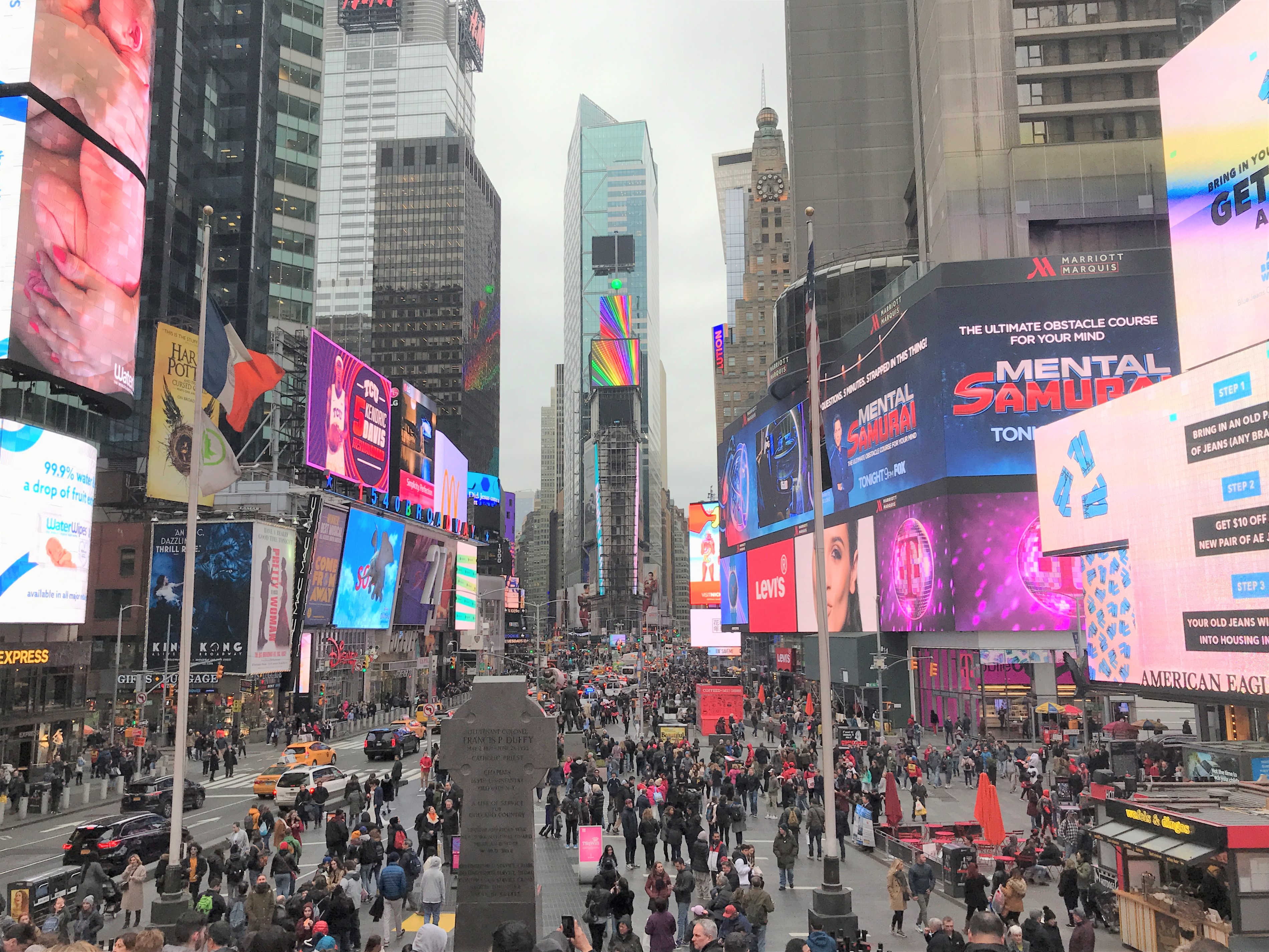 Times Square in New York City 