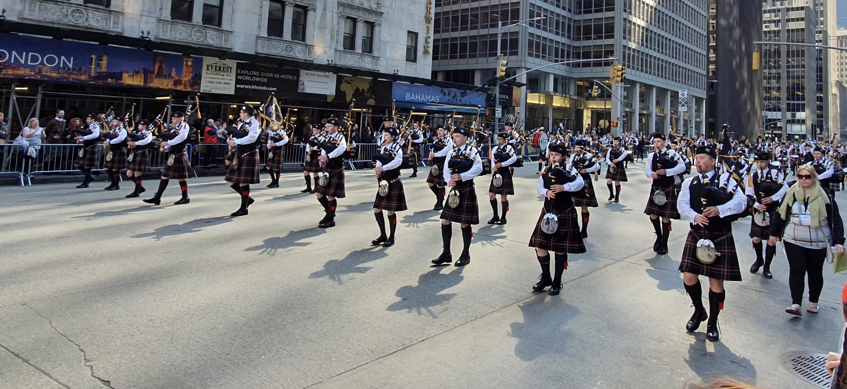 Tartan Week Parade in New York City