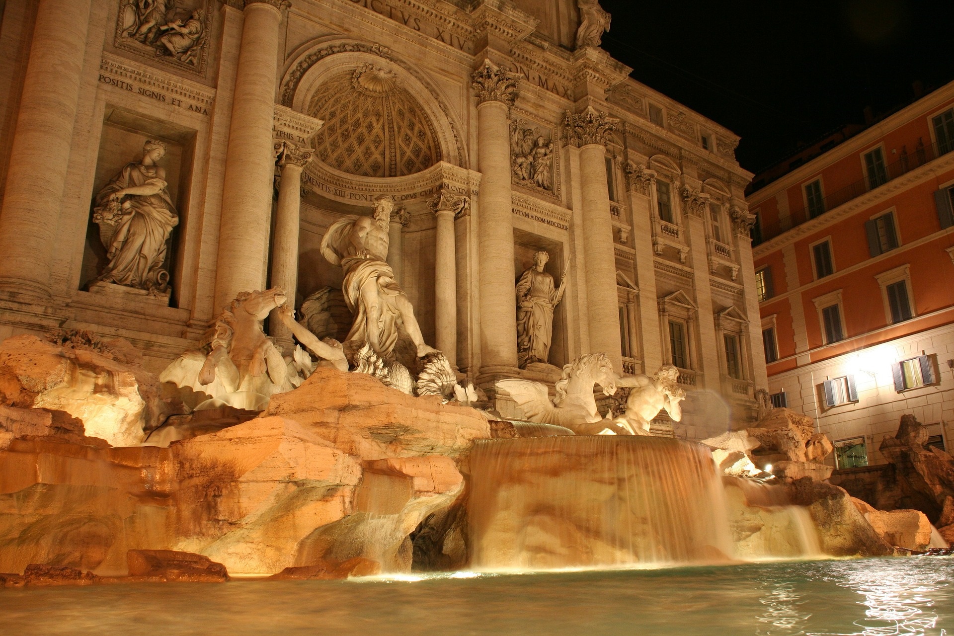 fountain in Rome