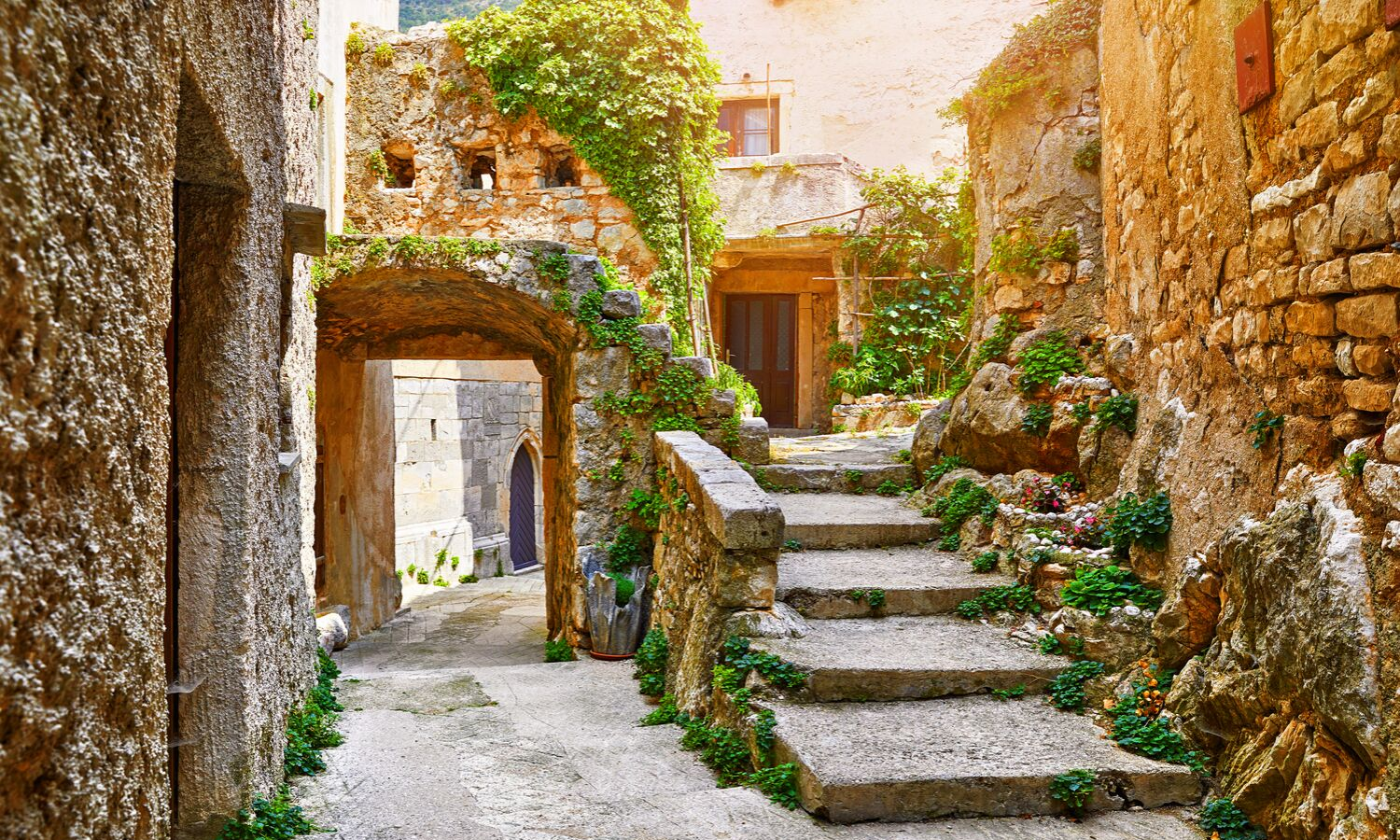 Stoney street in Croatia