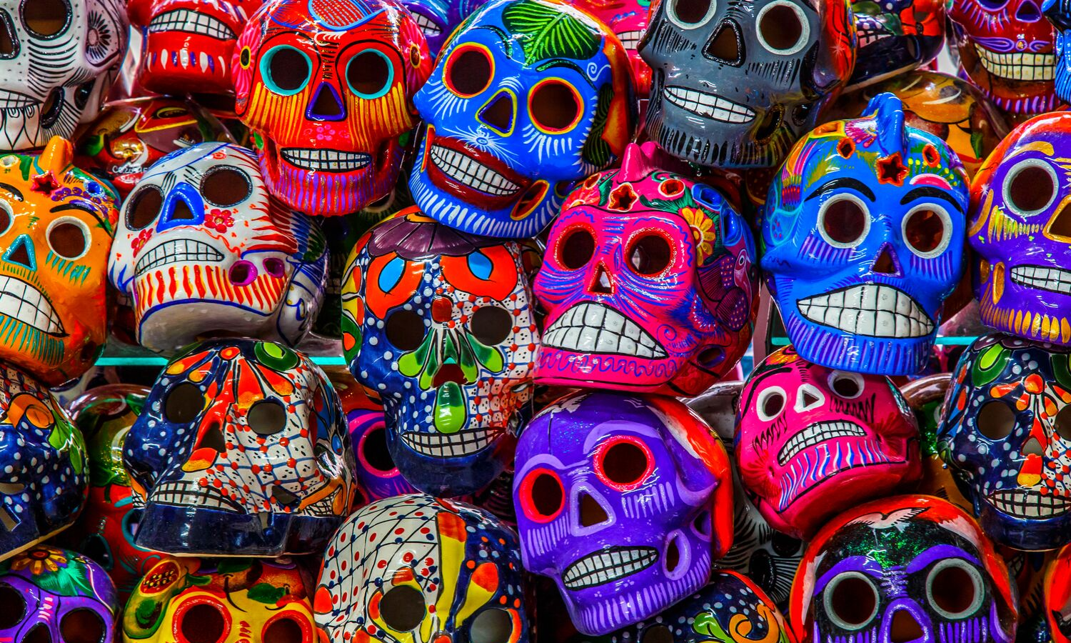 Day of the Dead skulls